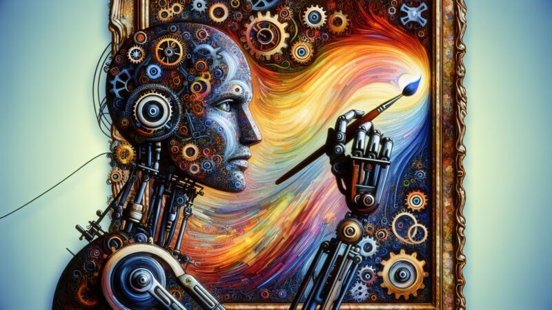 The AI that Paints: Unveiling the Creative Genius of Machines