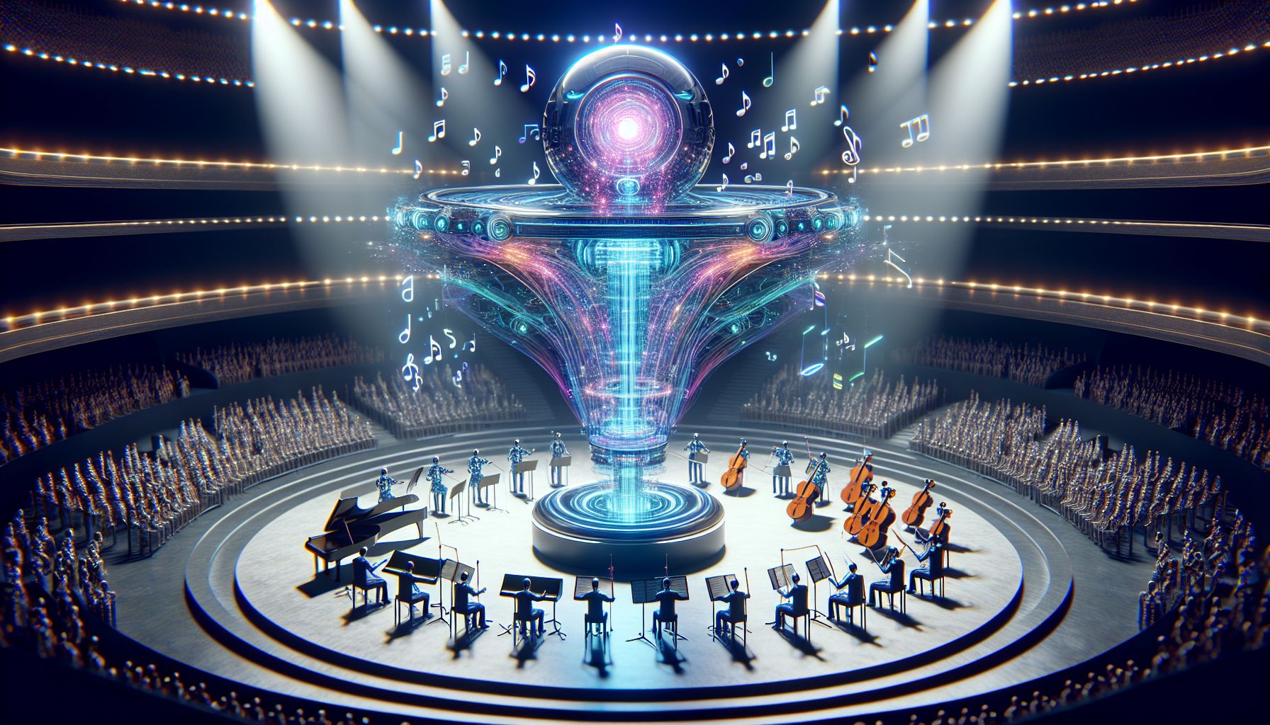 The Symphony of AI: Composing the Creative Future