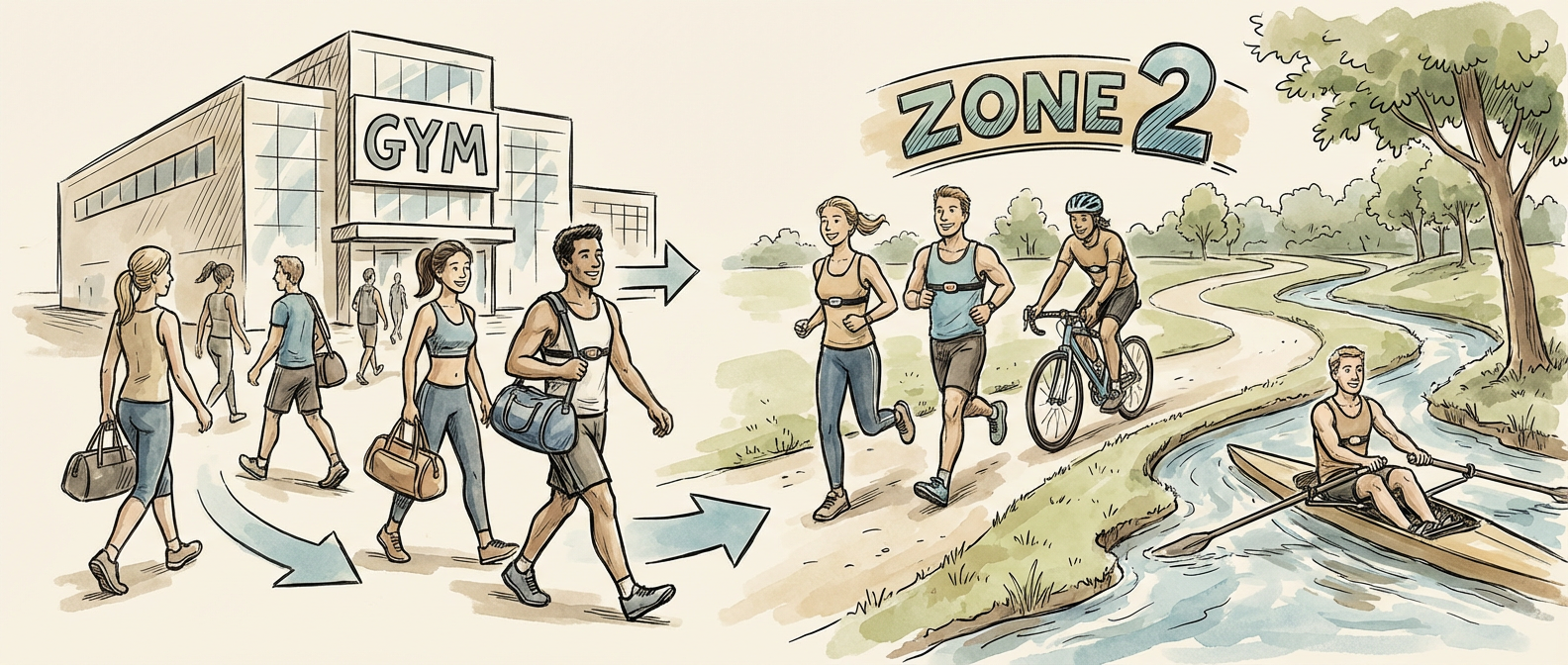 The Gym is Dead, Long Live Zone 2: Why I Finally Got It